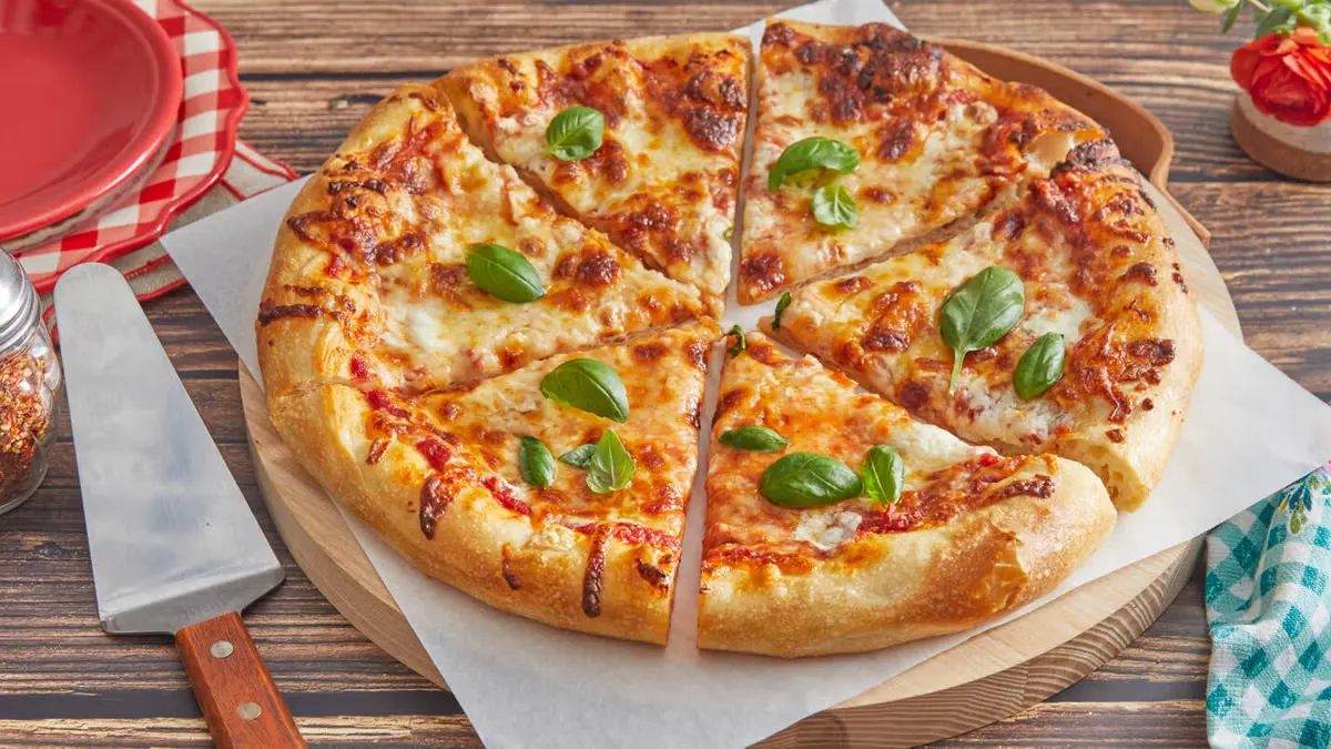Pizza cu conținut caloric redus